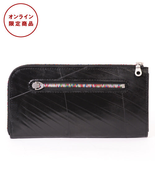 SEAL L-shaped zipper long wallet/Multicolor (PS-179M)