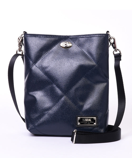 SEAL x Morino canvas collaboration/quilted shoulder bag (MS-036)