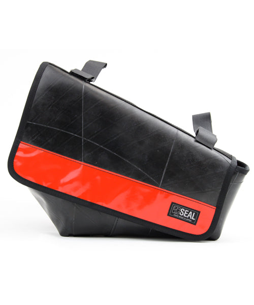 Multi-ways Bicycle Bag, Recycled Tire Tube Bag