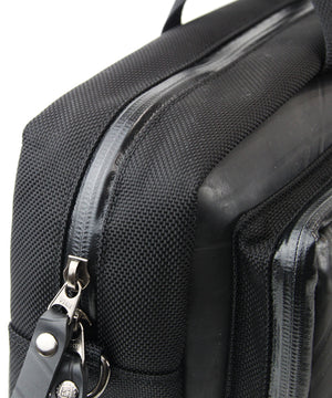 SEAL Carry on Bag for Business Travel BLACK Waterproof Zipper