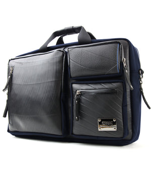 SEAL Carry on Bag for Business Travel NAVY Side View