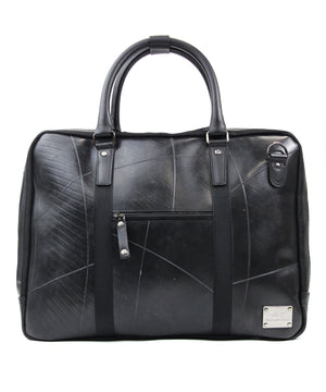 SEAL Briefcase for Men PS064 BLACK Front View