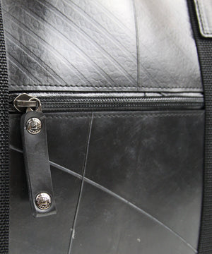 SEAL Briefcase for Men PS064 BLACK Waterproof Zipper Front Pocket
