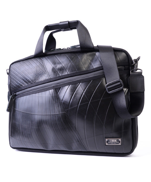 SEAL Expandable Slim briefcase PS155 Side View