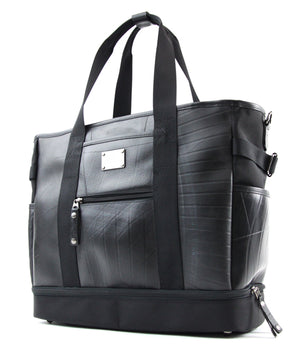 SEAL Weekender Tote With Shoe Compartment PS060 BLACK Front View