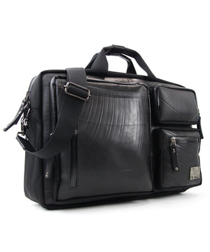 SEAL Carry on Bag for Business Travel BLACK Side View