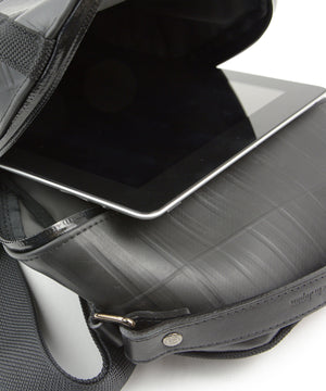 SEAL Men's Sling Backpack PS084 BLACK iPad Size Compatible 