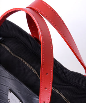 SEAL Work Tote for Men PS036 RED Genuine Leather Handle
