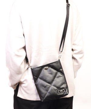 SEAL x Morino canvas collaboration/quilted shoulder bag (MS-036)