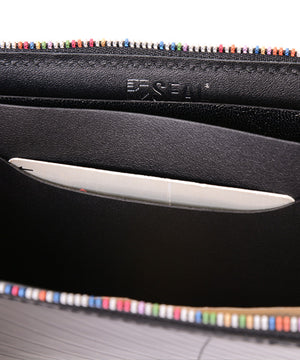 SEAL L-shaped zipper long wallet/Multicolor (PS-179M)