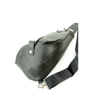 SEAL Morino Canvas Bum Bag MS0250 BLACK Adjustable Shoulder Strap
