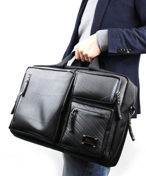 SEAL Carry on Bag for Business Travel BLACK Hand Carry View