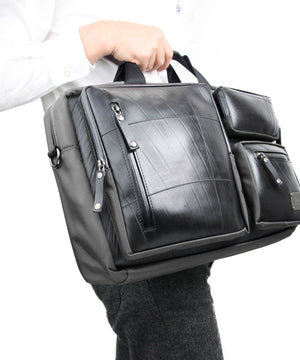 SEAL Carry on Bag for Business Travel GREY Hand Carry View