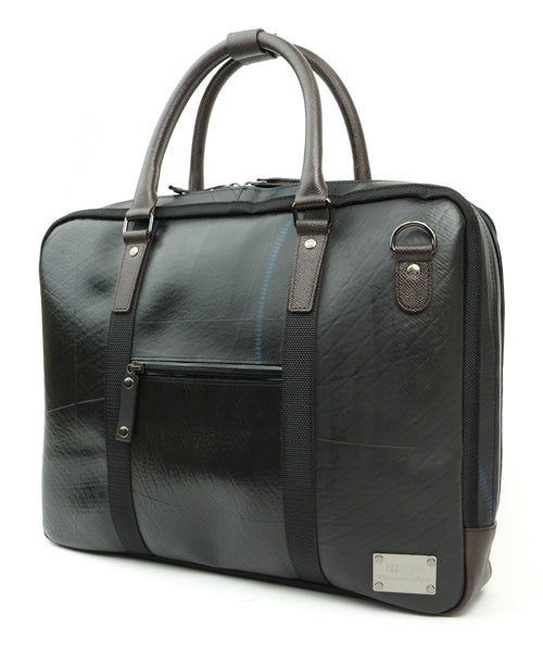 Japan Made Briefcase for Men | Recycled Tire Tube Bag | SEAL