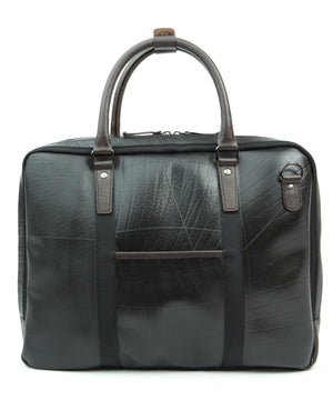 SEAL Briefcase for Men PS064 DARK BROWN Back View