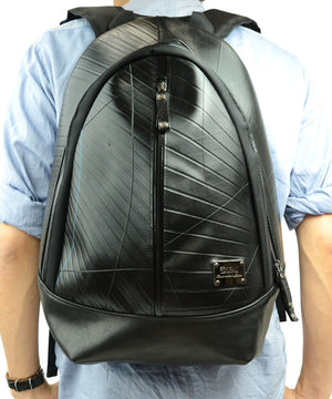 SEAL Best Men's Backpack for Work PS094 BLACK Over the Back View