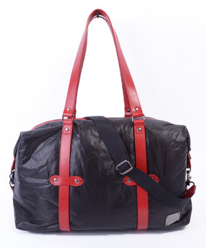 SEAL x Fujikura Parachute Luggage Bag RED Front View
