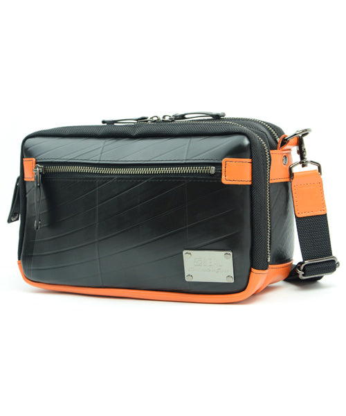 Casual Cross-Body Shoulder Bag | Recycled Tire Tube Bag