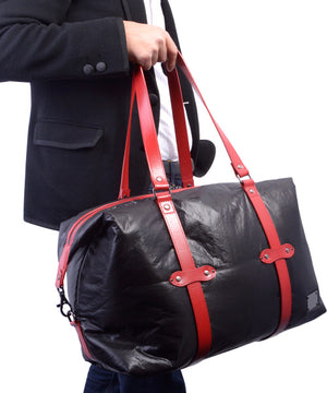 SEAL x Fujikura Parachute Luggage Bag RED Long Handle
