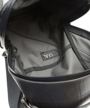 SEAL Men's Sling Backpack PS084 BLACK Compartment Design