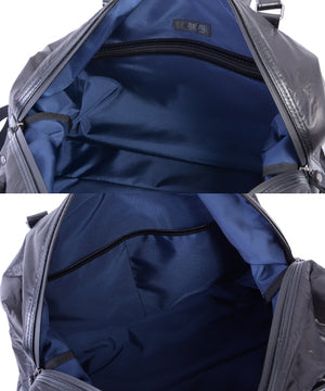 SEAL x Fujikura Parachute Luggage Bag BLACK Compartment Design