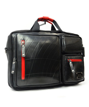 SEAL Carry on Bag for Business Travel RED Side View