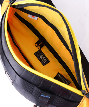 SEAL bum bag PS149 yellow inside view