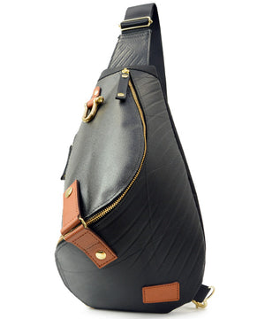 SEAL Morino Canvas Bum Bag MS0250 GOLD Front View