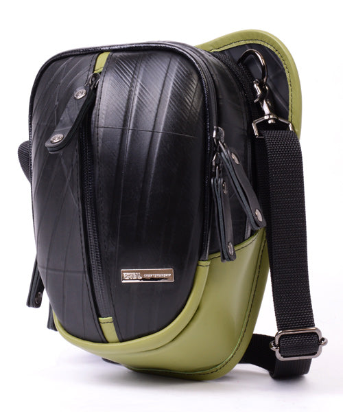 Real Leather Handbag Multi Color Sling Bag Shoulder Bag Recycled
