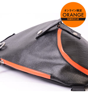 SEAL Morino Canvas Bum Bag MS0250 ORANGE Limited Edition Waterproof Zipper